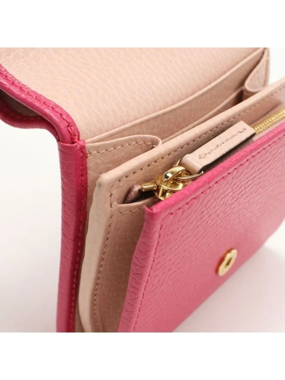 Gucci Compact Wallet Double Knot Bifold Leather - Picture 7 of 8
